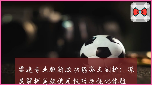 雷速专业版新版功能亮点剖析:深度解析高效使用技巧与优化体验